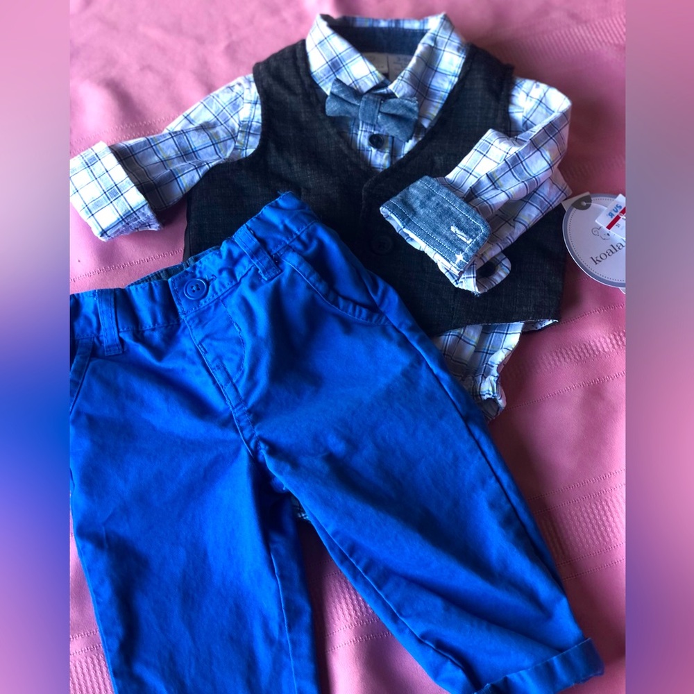 Baby Boy 4 Piece Set